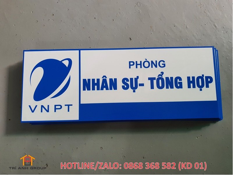 biển tên phòng làm việc