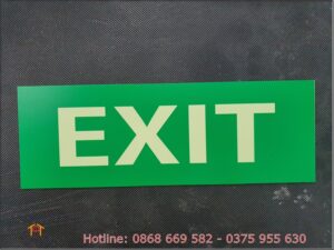 Biển báo exit